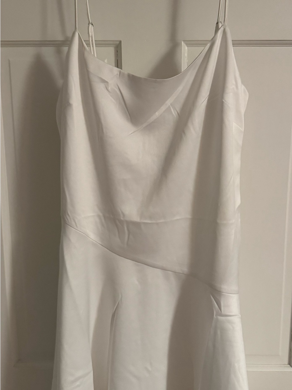 Abercrombie and Fitch White Dress Size XL NWT - adjustable spaghetti straps